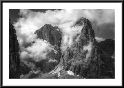 Nuvole su Tosa e Crozzon | Dolomiti di Brenta | Collezione Replica 2020